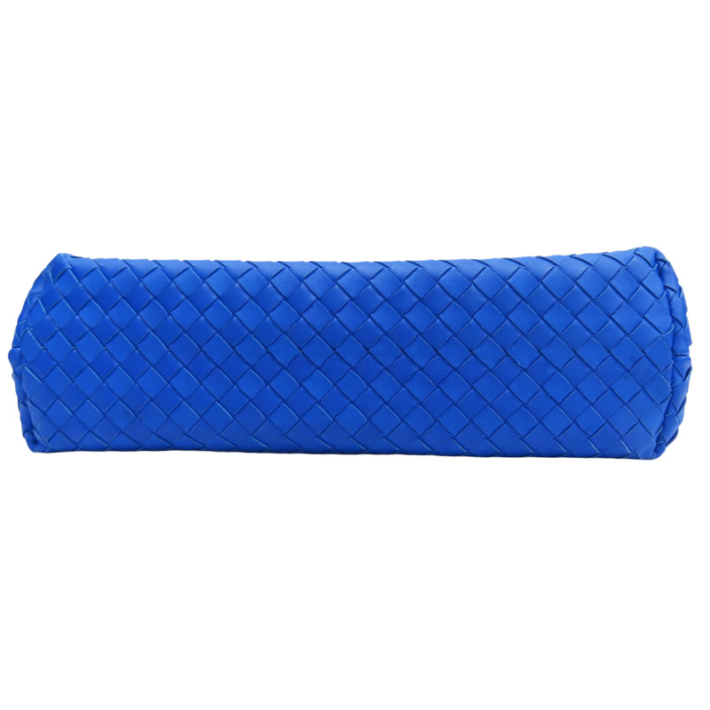 藍色 羊皮編織 肩背包【BOTTEGA VENETA BV 寶緹嘉】-3