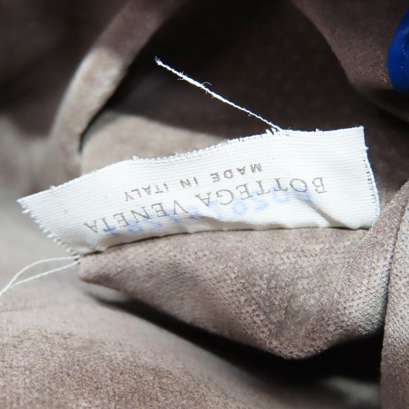 藍色 羊皮編織 肩背包【BOTTEGA VENETA BV 寶緹嘉】-8