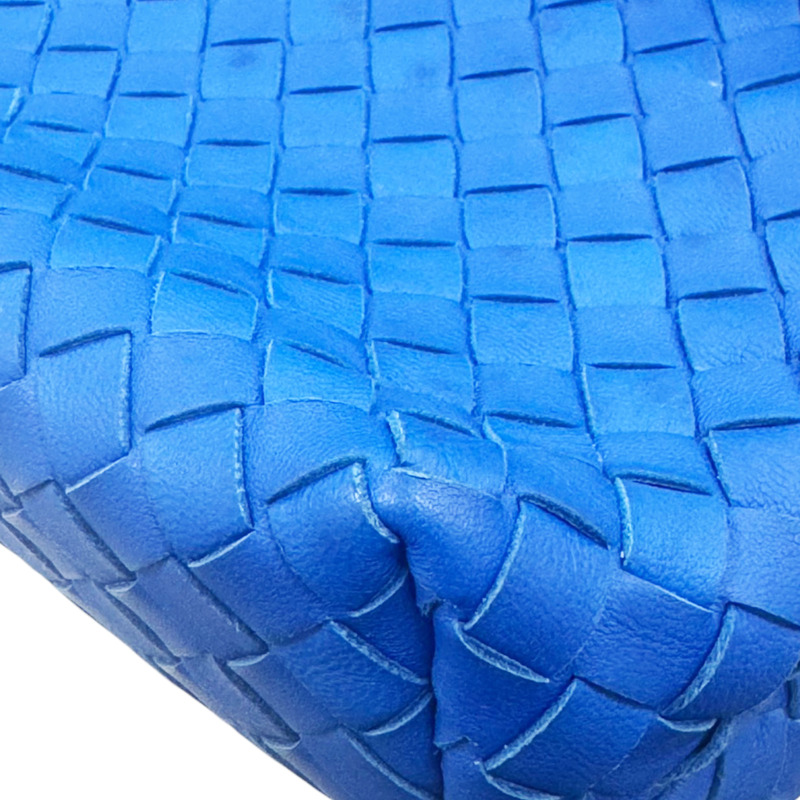 藍色 羊皮編織 肩背包【BOTTEGA VENETA BV 寶緹嘉】-11