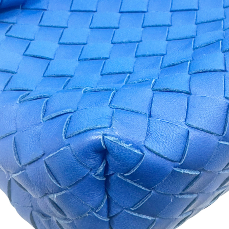 藍色 羊皮編織 肩背包【BOTTEGA VENETA BV 寶緹嘉】-13