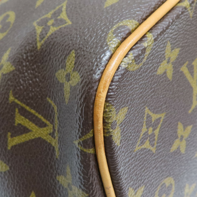 棕色 原花帆布 Palermo PM 兩用包【LOUIS VUITTON LV 路易威登】 M40145-10