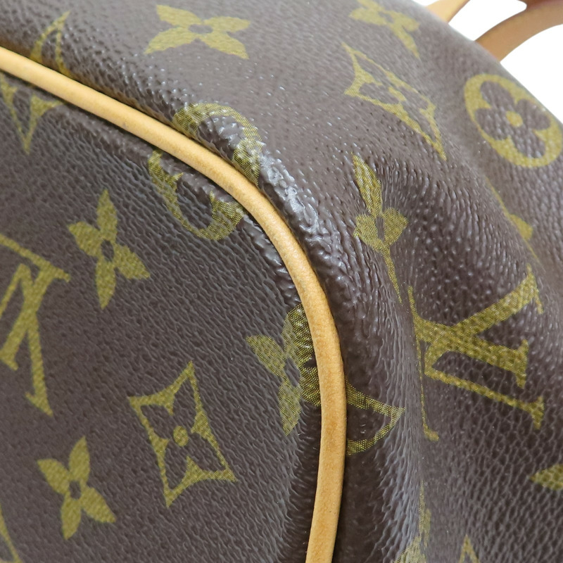 棕色 原花帆布 Palermo PM 兩用包【LOUIS VUITTON LV 路易威登】 M40145-13