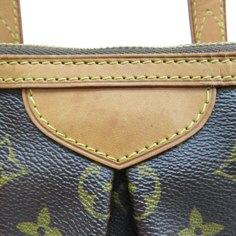 棕色 原花帆布 Palermo PM 兩用包【LOUIS VUITTON LV 路易威登】 M40145-14