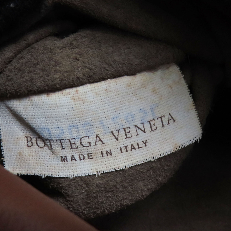 棕色 編織羊皮 Olimpia 肩背包【BOTTEGA VENETA 寶緹嘉】 386498-7