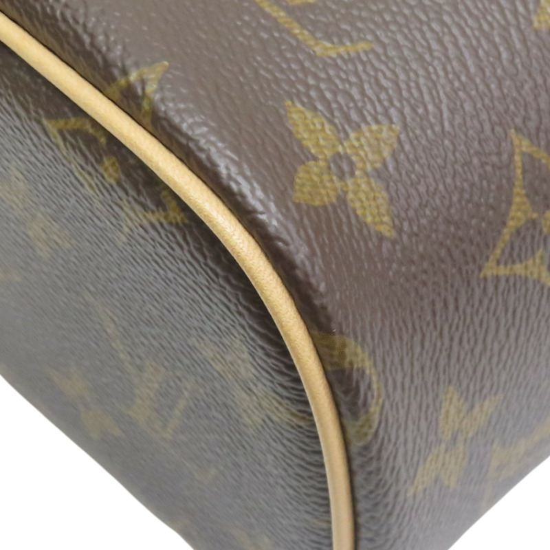 棕色 原花帆布 Nice Nano 手提包 化妝包【LOUIS VUITTON LV 路易威登】 M44936-8
