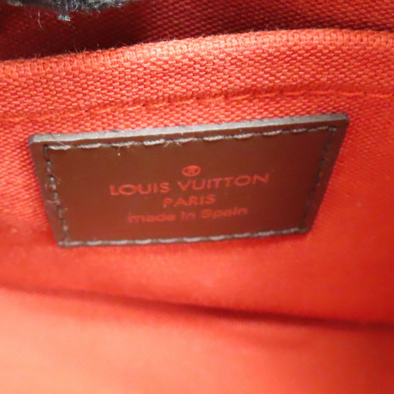 棕色 棋盤格帆布 Rivera Mini 手提包【LOUIS VUITTON LV 路易威登】 N41436-6