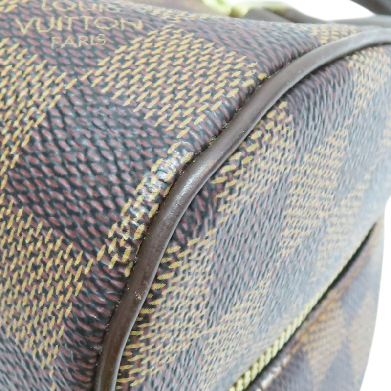 棕色 棋盤格帆布 Rivera Mini 手提包【LOUIS VUITTON LV 路易威登】 N41436-10