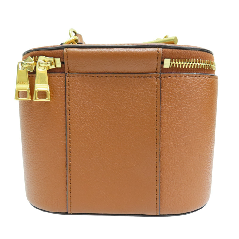 棕色 牛皮 肩背包【Chloe 克羅伊】-1