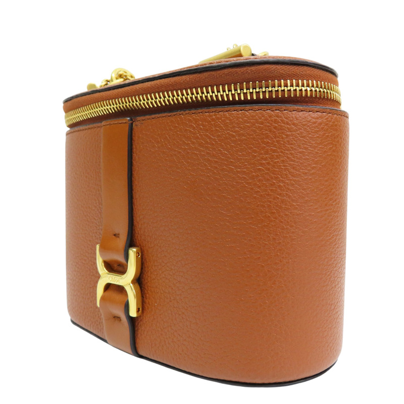 棕色 牛皮 肩背包【Chloe 克羅伊】-2