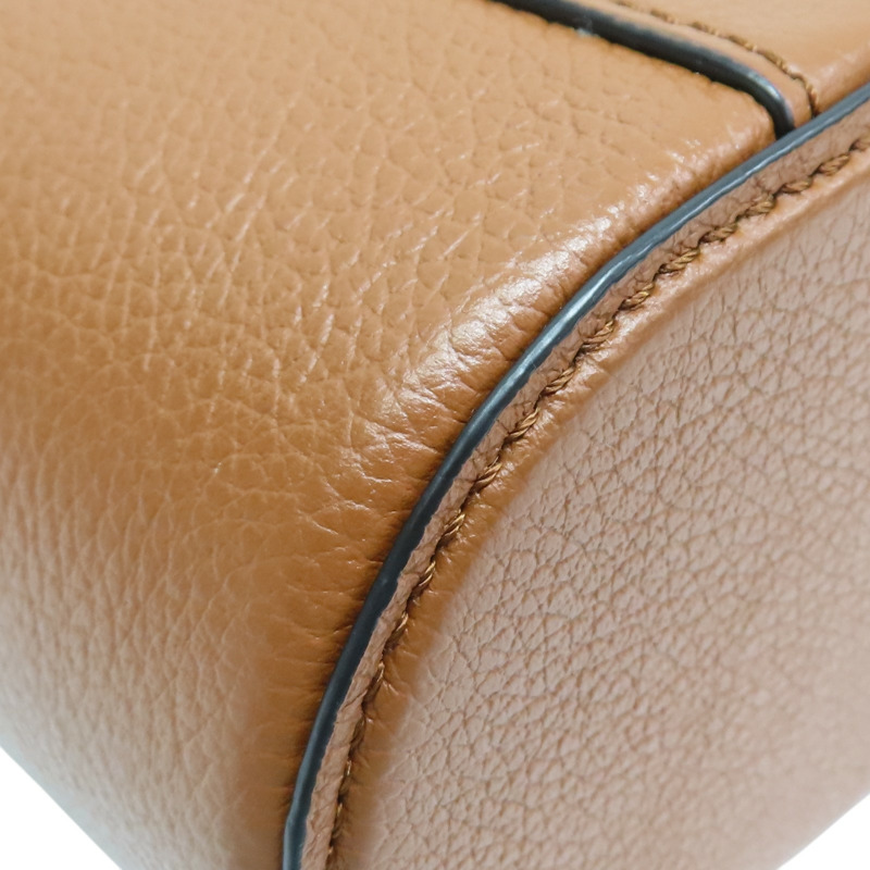 棕色 牛皮 肩背包【Chloe 克羅伊】-9