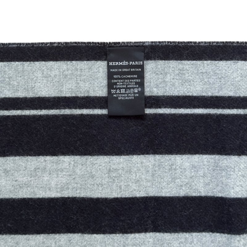 HERMES Casaque Les Sangles scarf 純羊絨 圍巾-7