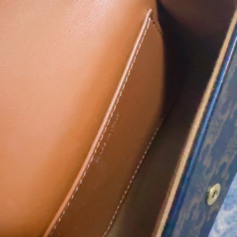 Celine mini triomphe經典提花-12