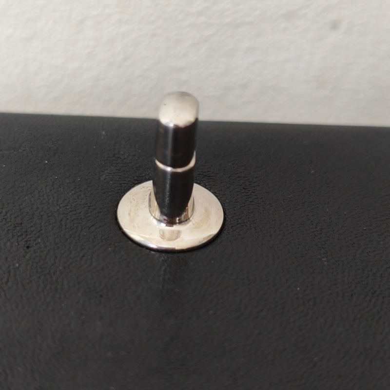 香奈兒 chanel 腋下包黑色 銀色金屬-23