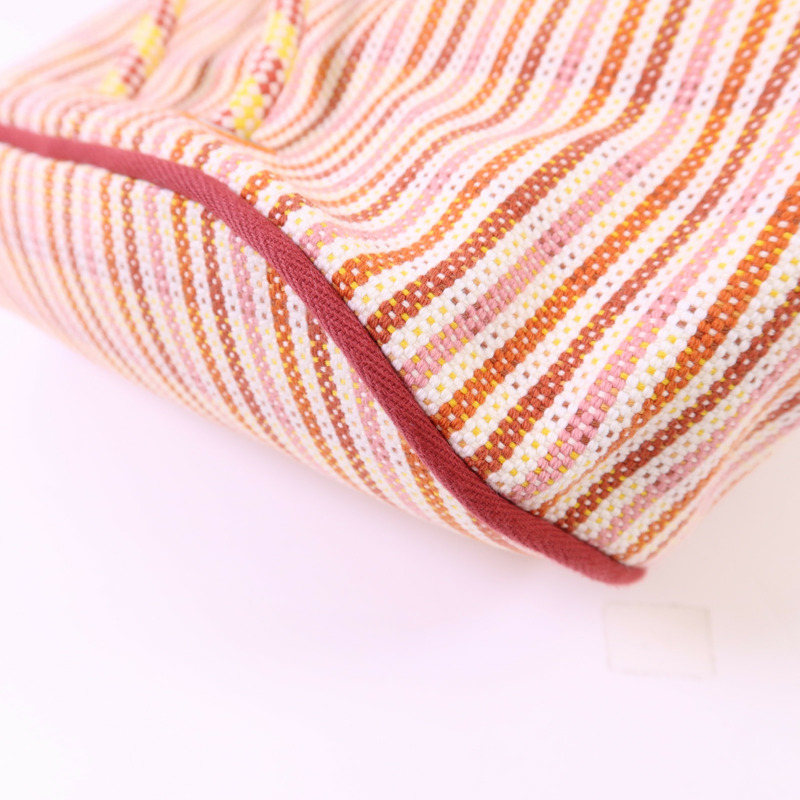 HERMES 布料Animaux Nattes Backpack銀扣背包-13