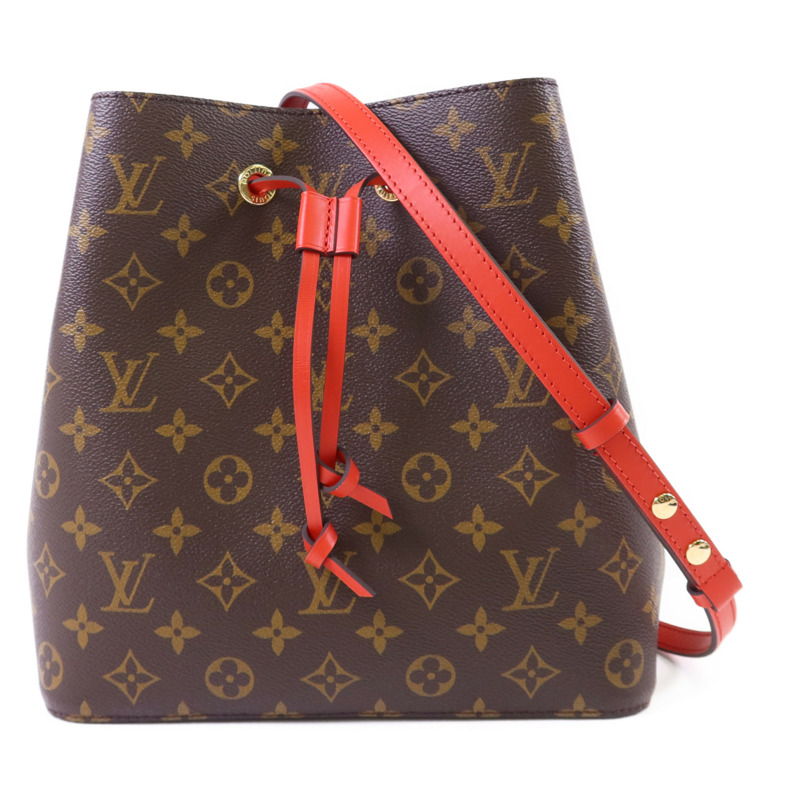LOUIS VUITTON Monogram Neo Noe Bucket Bag金扣肩背袋-0