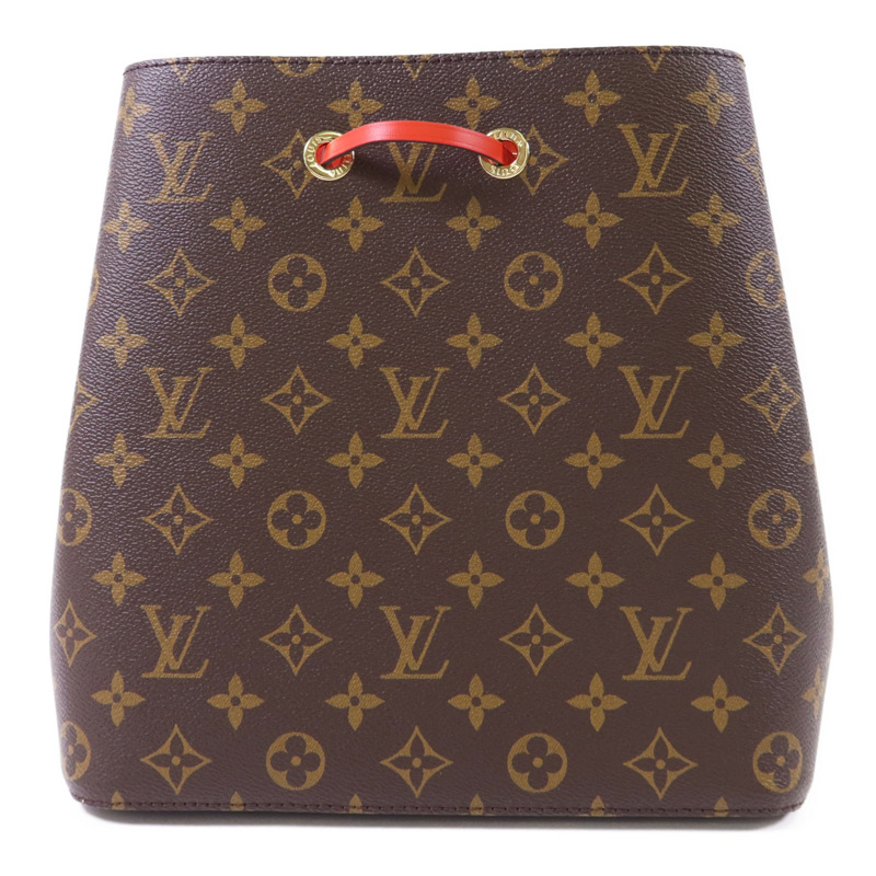 LOUIS VUITTON Monogram Neo Noe Bucket Bag金扣肩背袋-1