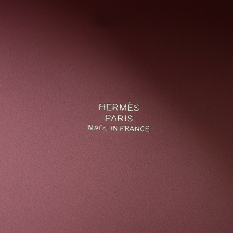 HERMES Swift皮革Micro Lucky Daisy Picotin銀扣手挽袋Mauve Sylvestre-5