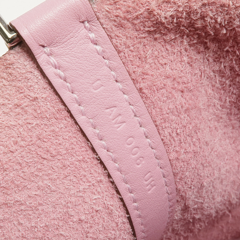 HERMES Swift皮革Micro Lucky Daisy Picotin銀扣手挽袋Mauve Sylvestre-6