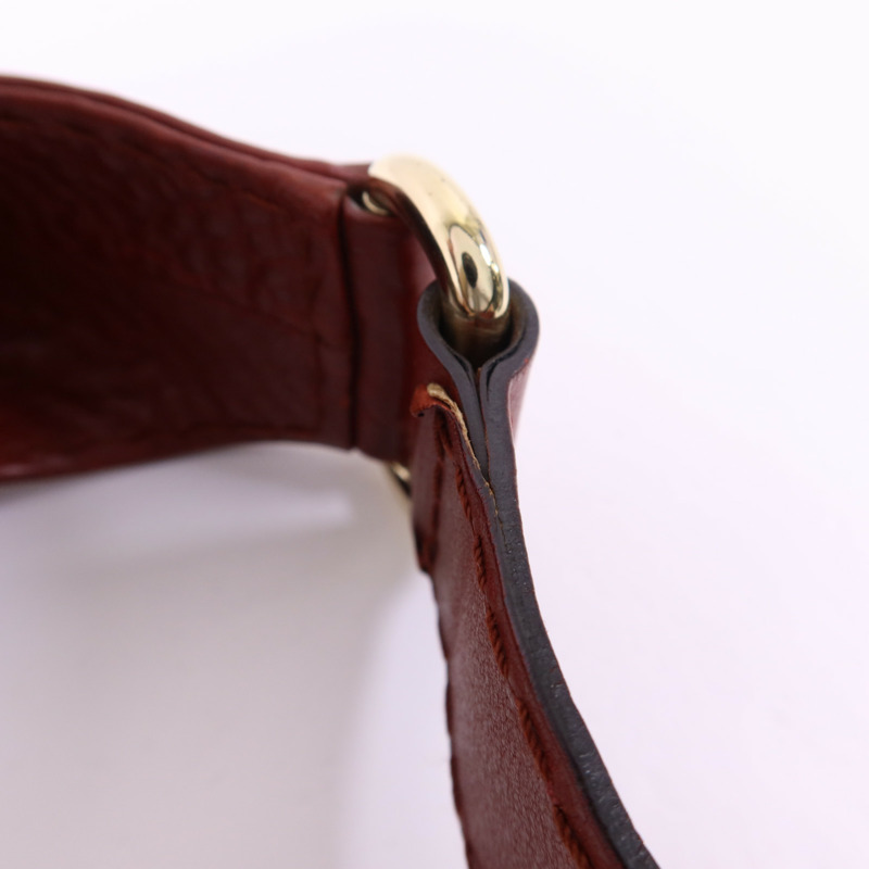GUCCI 塗層帆布Shoulder Bag金扣肩背袋-19