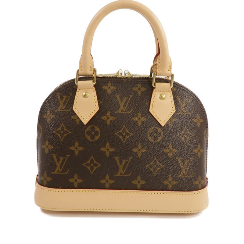 LOUIS VUITTON Monogram Alma BB金扣手挽肩背兩用袋-2