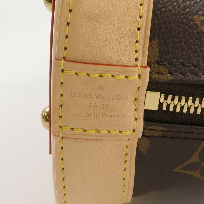 LOUIS VUITTON Monogram Alma BB金扣手挽肩背兩用袋-5