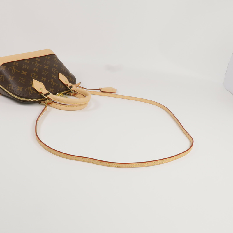 LOUIS VUITTON Monogram Alma BB金扣手挽肩背兩用袋-6