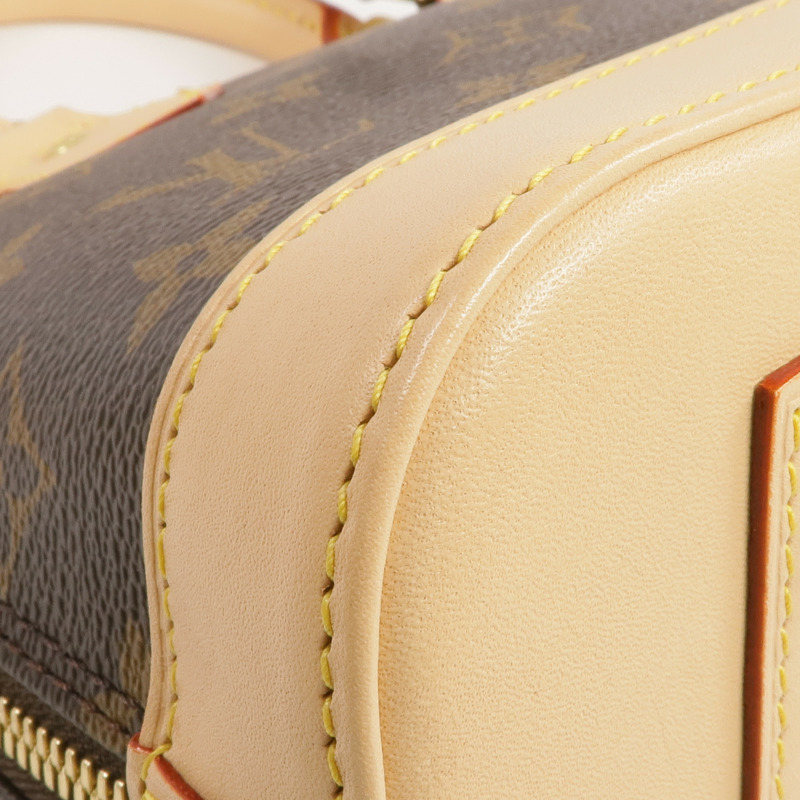 LOUIS VUITTON Monogram Alma BB金扣手挽肩背兩用袋-9