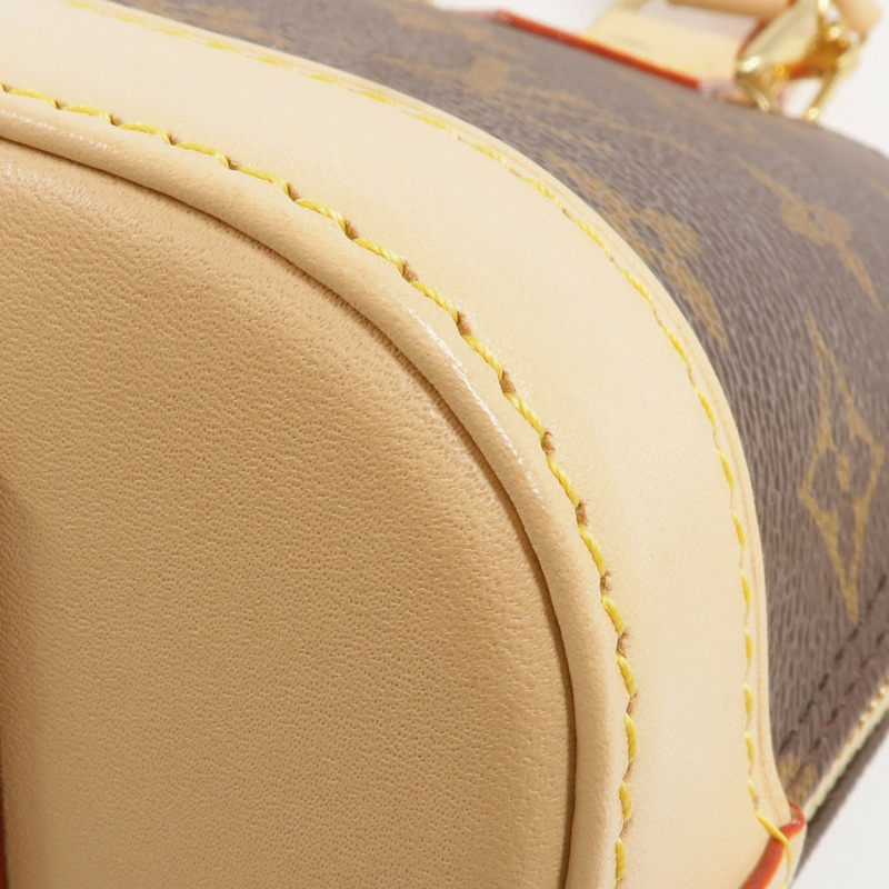 LOUIS VUITTON Monogram Alma BB金扣手挽肩背兩用袋-10