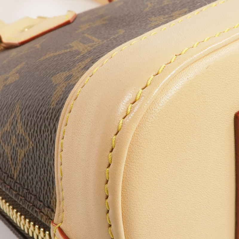 LOUIS VUITTON Monogram Alma BB金扣手挽肩背兩用袋-11