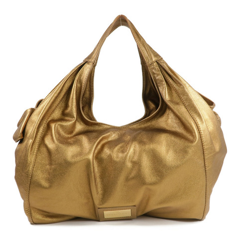 Valentino 羊皮皮革Shoulder Bag金扣肩背袋