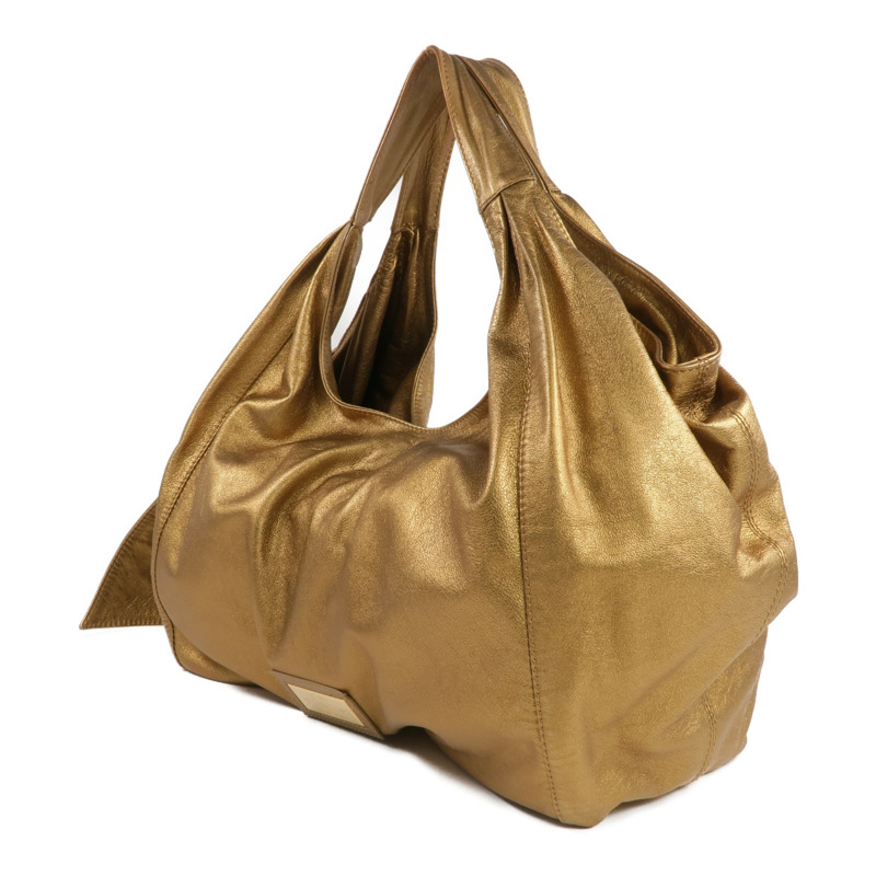 Valentino 羊皮皮革Shoulder Bag金扣肩背袋-1