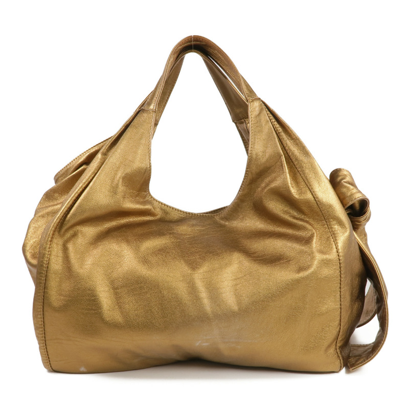 Valentino 羊皮皮革Shoulder Bag金扣肩背袋-2