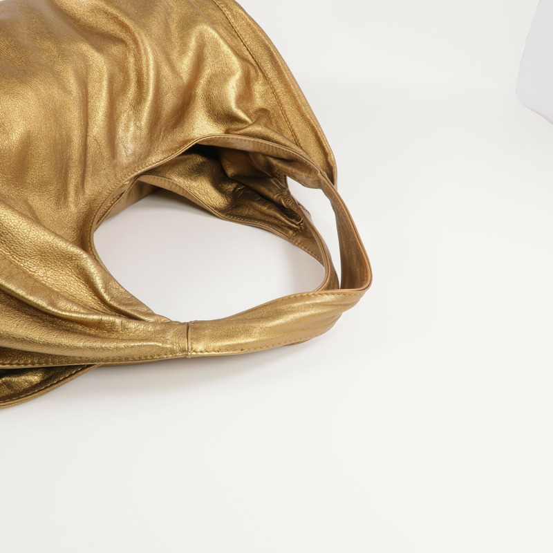 Valentino 羊皮皮革Shoulder Bag金扣肩背袋-6