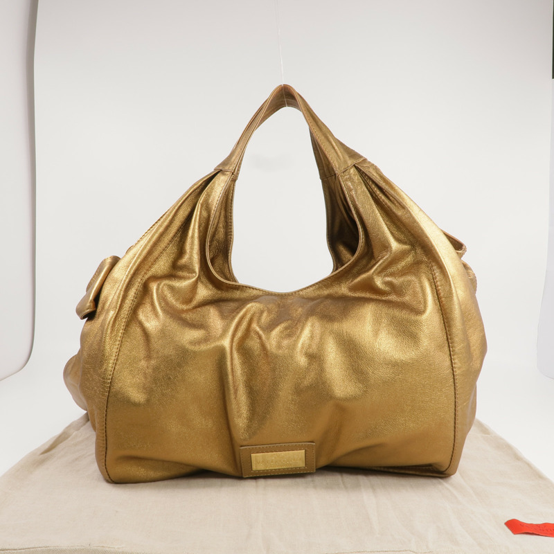 Valentino 羊皮皮革Shoulder Bag金扣肩背袋-7