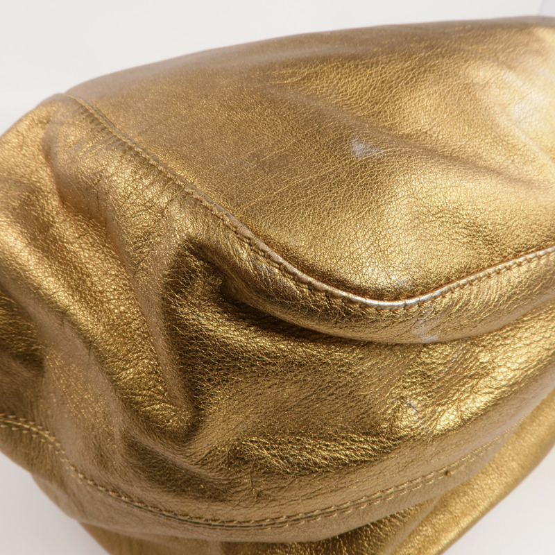 Valentino 羊皮皮革Shoulder Bag金扣肩背袋-13