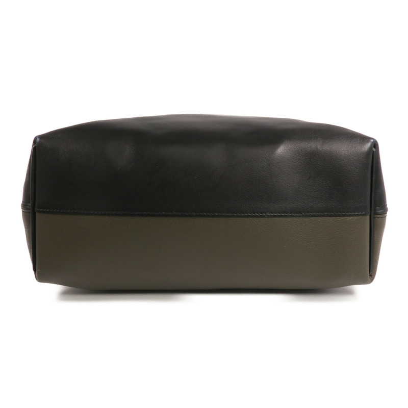 HERMES Evercolor/Evergrain皮革Jockey Bag銀扣肩背袋/手挽袋-3