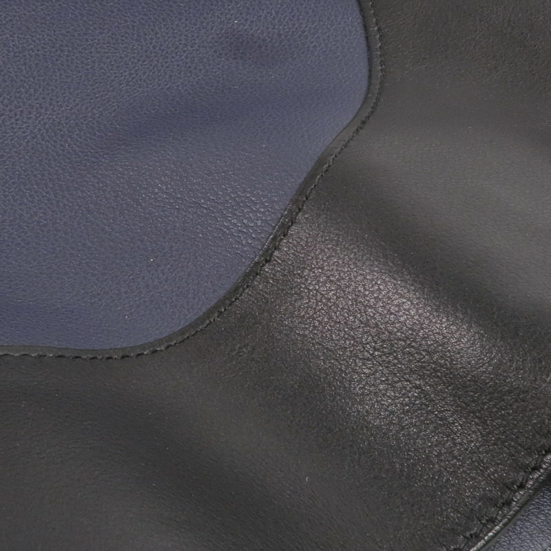 HERMES Evercolor/Evergrain皮革Jockey Bag銀扣肩背袋/手挽袋-13