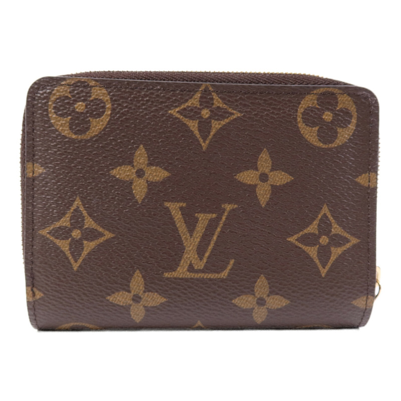 LOUIS VUITTON Monogram Reverse Lou Wallet金扣錢包-0