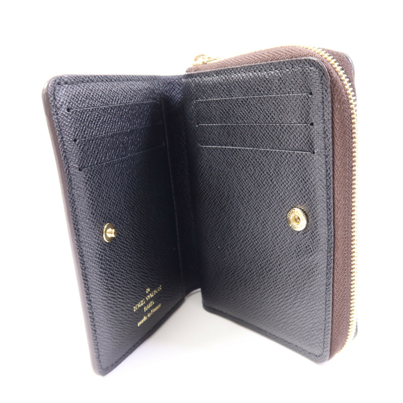 LOUIS VUITTON Monogram Reverse Lou Wallet金扣錢包-4