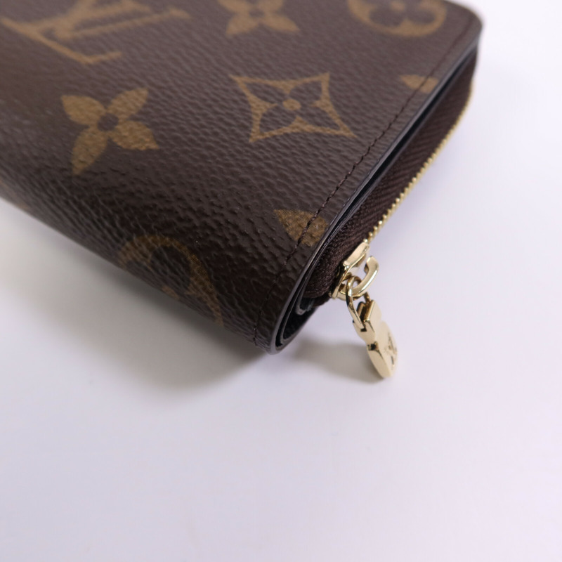 LOUIS VUITTON Monogram Reverse Lou Wallet金扣錢包-8