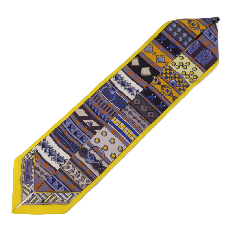 HERMES 絲質Twilly絲巾-3