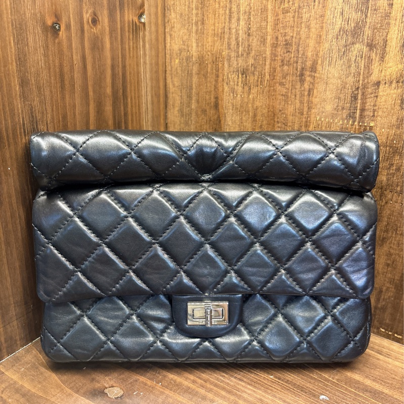 Chanel 2.55 手袋 黑色-0