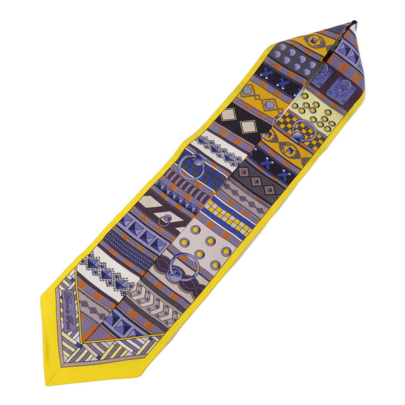 HERMES 絲質Twilly絲巾-2