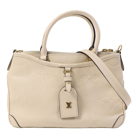 LOUIS VUITTON Monogram Empreinte Trianon PM金扣手挽肩背兩用袋