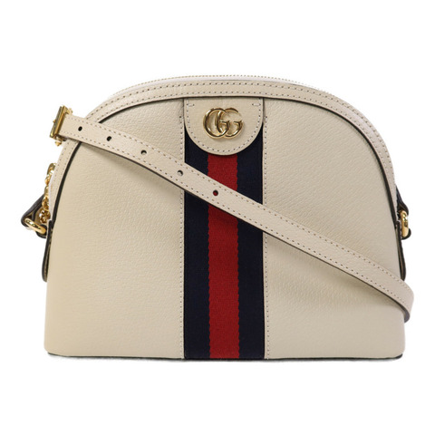 GUCCI 牛皮皮革GG Ophidia金扣肩背袋