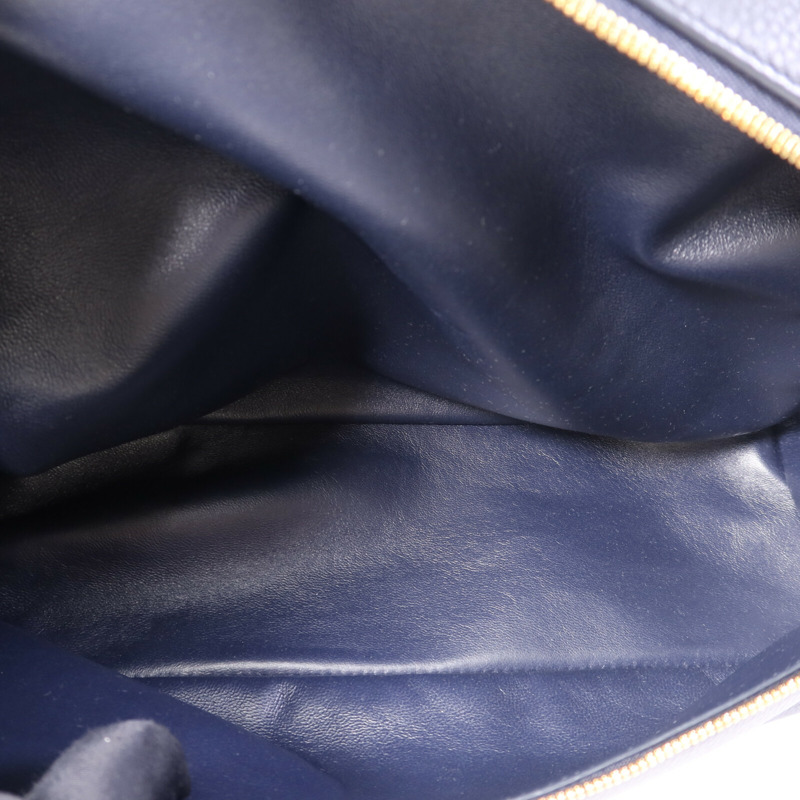 Loro Piana 牛皮皮革Extra Pocket L27金扣手挽肩背兩用袋-4