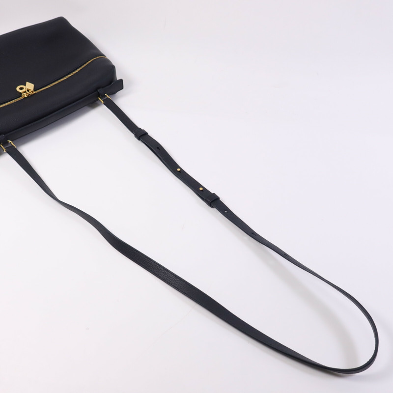 Loro Piana 牛皮皮革Extra Pocket L27金扣手挽肩背兩用袋-8