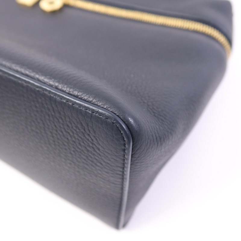 Loro Piana 牛皮皮革Extra Pocket L27金扣手挽肩背兩用袋-9