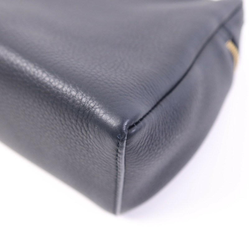 Loro Piana 牛皮皮革Extra Pocket L27金扣手挽肩背兩用袋-11