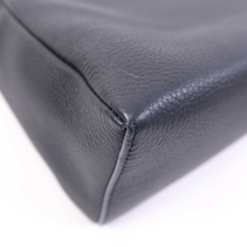 Loro Piana 牛皮皮革Extra Pocket L27金扣手挽肩背兩用袋-12